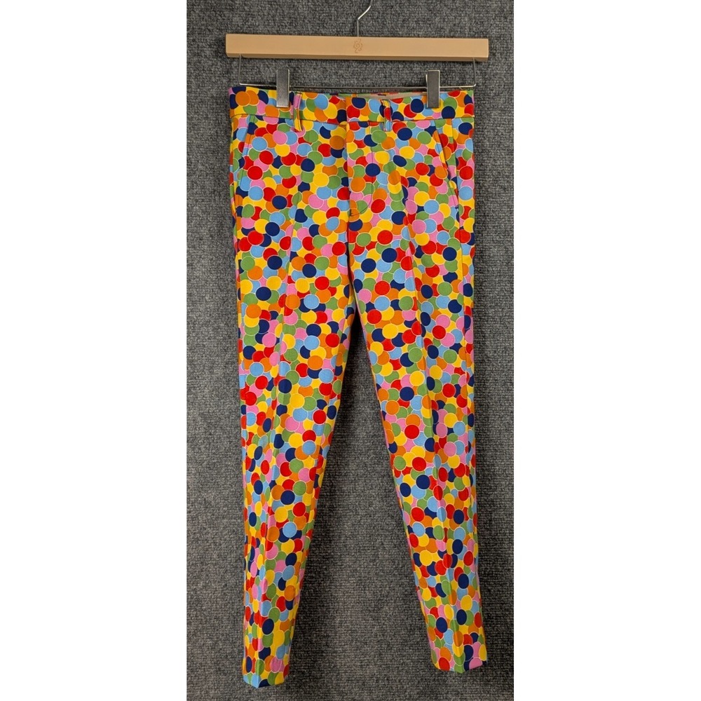 OppoSuits Confetti Print Suit Pants Multicolor Novelty Party Trousers Youth 8-9Y - Picture 2 of 10